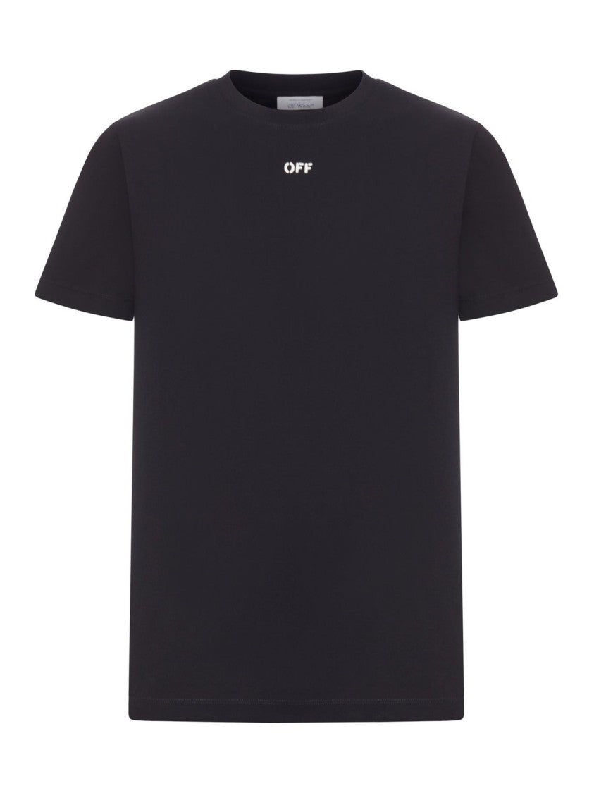 Off-White Off-White Brushstroke Arrow Short-Sleeve Tee