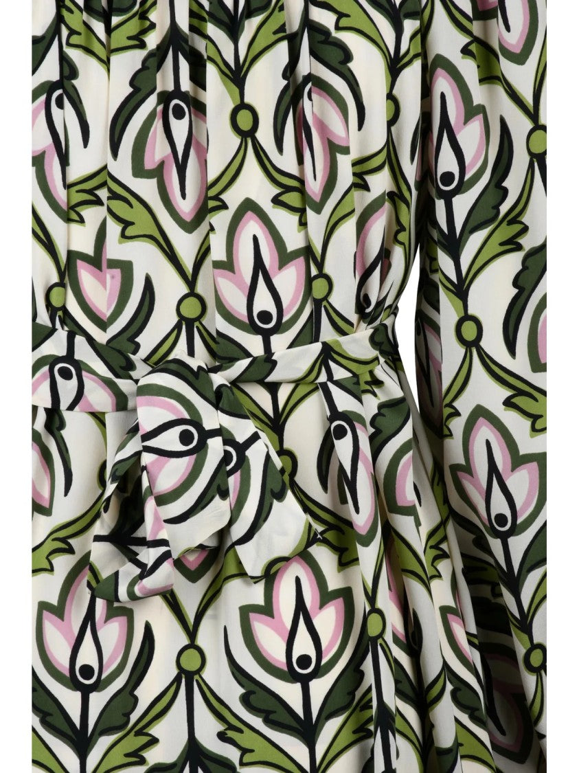 Max Mara Baden Dress Silk - Multicolor
