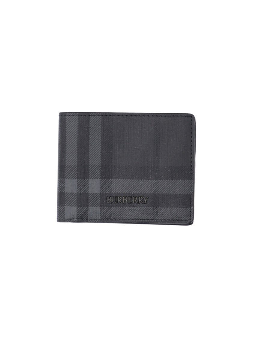 Burberry City Check Zip Wallet