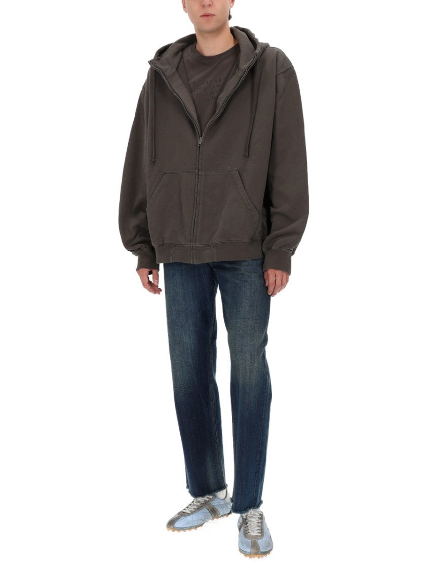 Maison Margiela Five Pockets Cotton Faded Straight-Leg Jeans