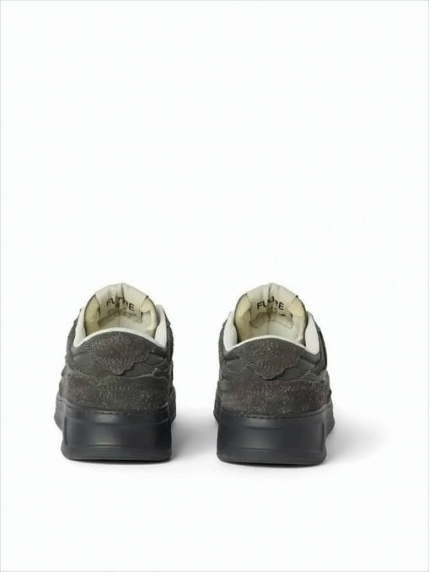 Msgm Low-Top Sneakers With Calf Leather