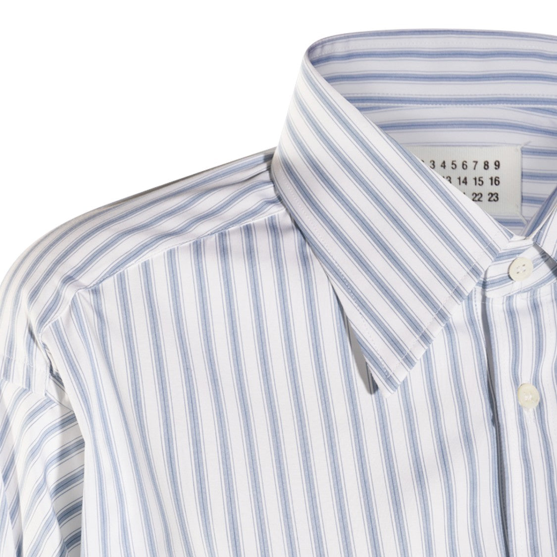 Maison Margiela White Cotton Buttons Fastening Shirt