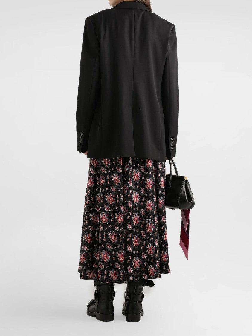 Dolce & Gabbana Tailored Black Wool Notch Lapel Blazer
