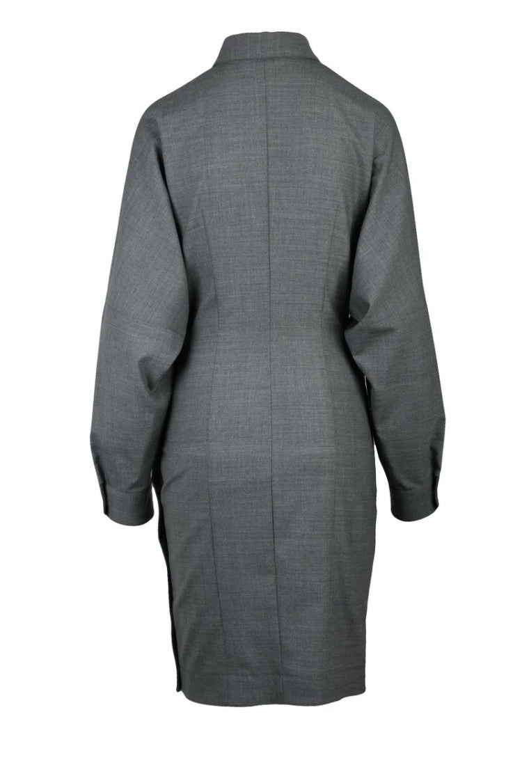 Philosophy Di Lorenzo Serafini Asymmetric Dress - Grey