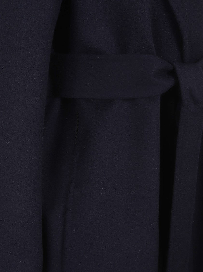 Stella Mccartney Long Tailored Coat With Deep V-Neckline