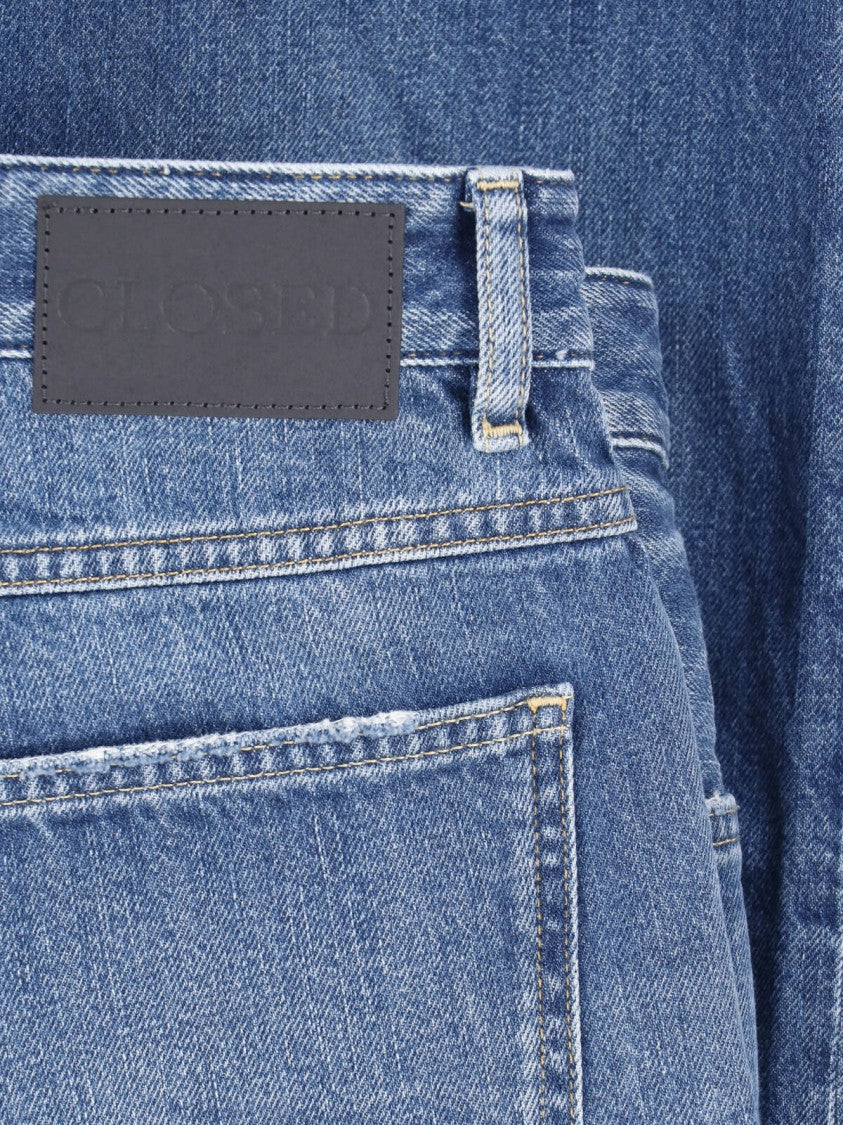 Closed Blue Springdale Straight-Leg Denim Jeans