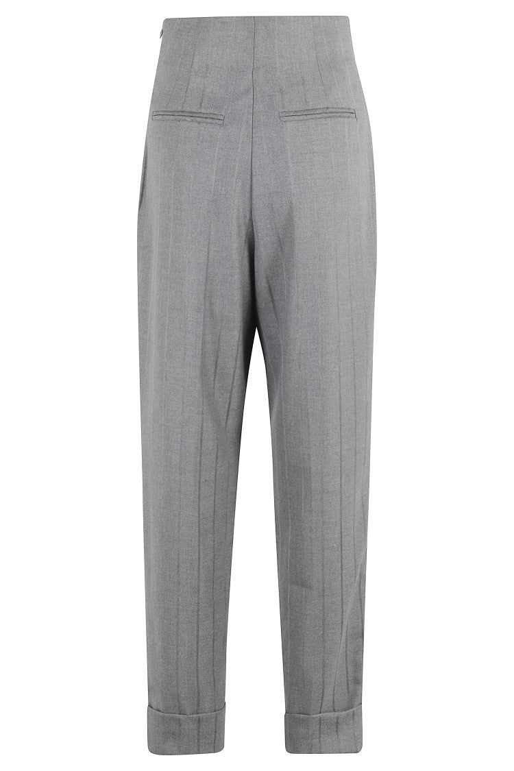 The Andamane Yolene High Waisted Pants With Cuff