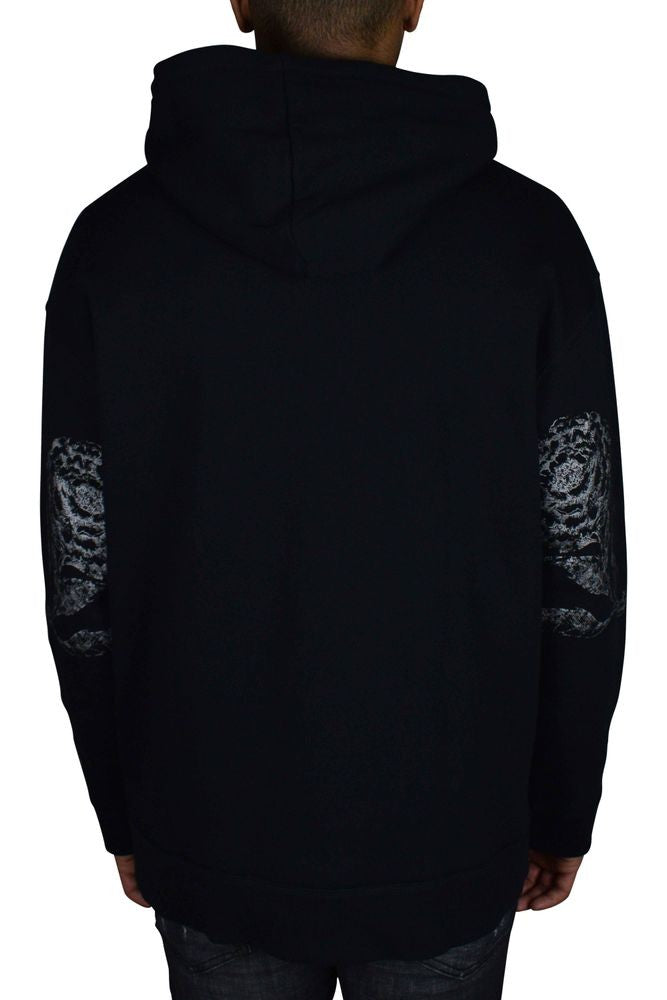 Valentino Garavani Valentino Floral Print Hoodie With Kangaroo Pocket