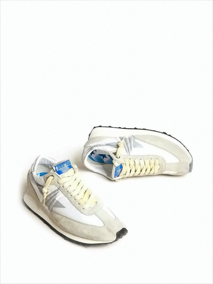 Golden Goose Low-Profile Sneakers With Distinctive Accents
