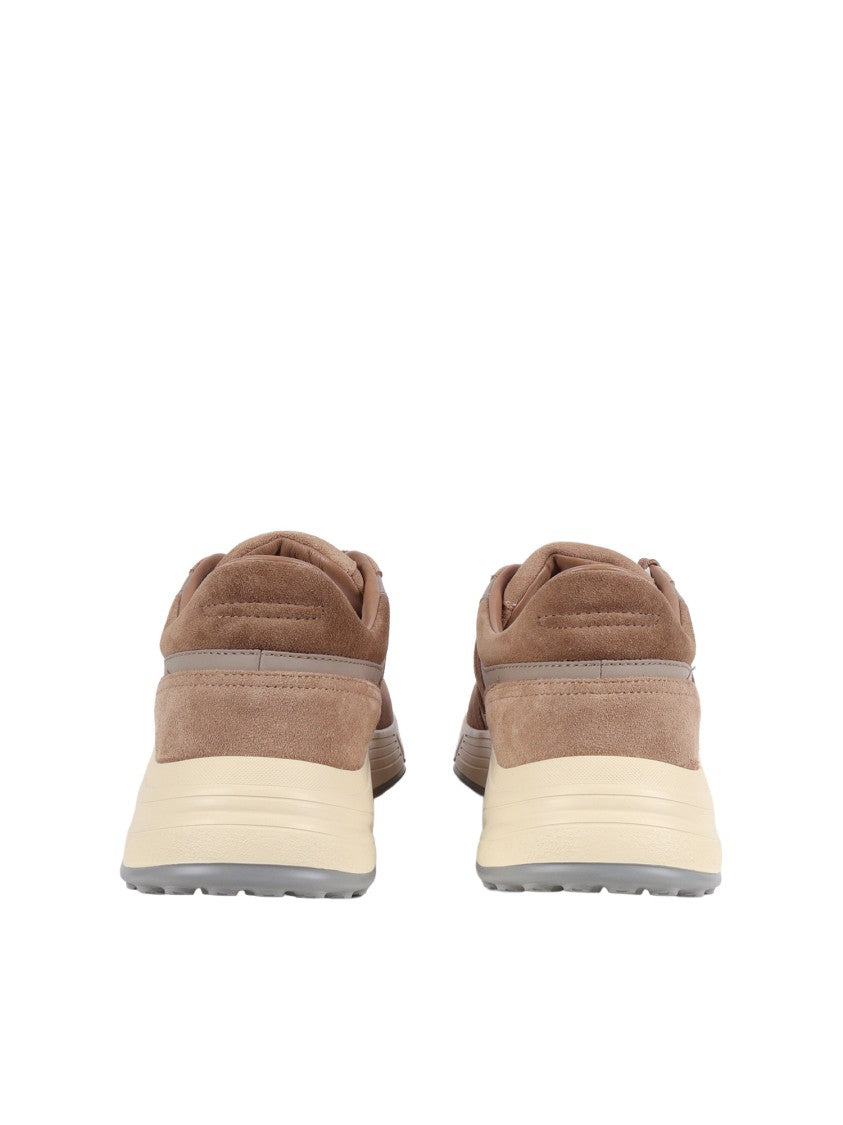 Hogan Brown Hyperlight Suede Leather Sneakers