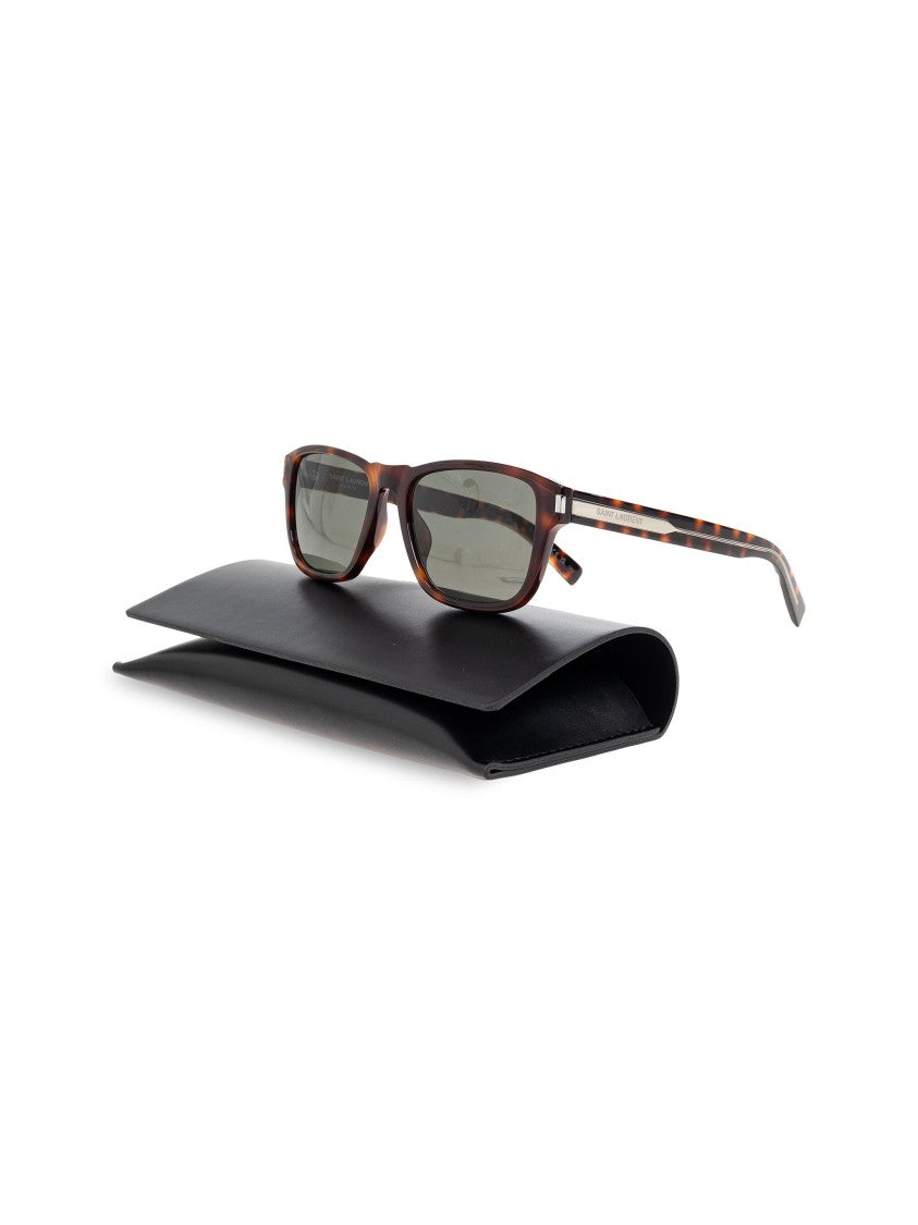 Saint Laurent Brown Sl 710 Squared Sunglasses