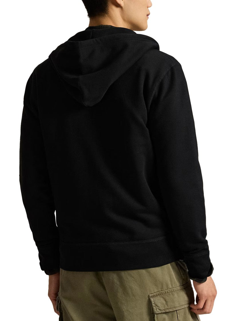 Polo Ralph Lauren Long-Sleeve Hooded Zip-Through Knit Sweater