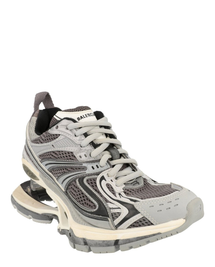 Balenciaga Mesh Rubber Distressed X-Pander Sneakers
