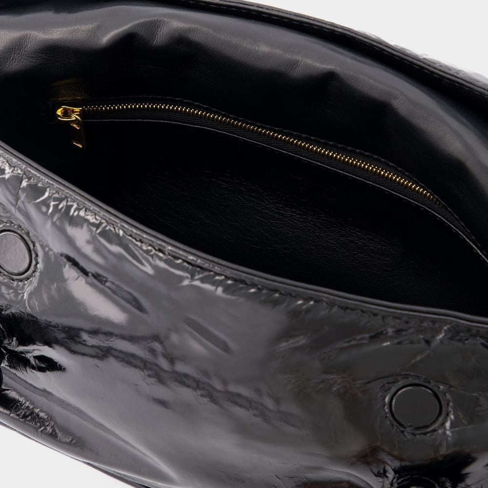 Jil Sander Knot Sm Shoulder Bag - Leather - Black