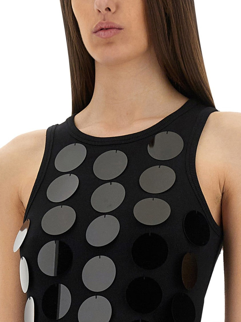 Msgm Black Long Dress