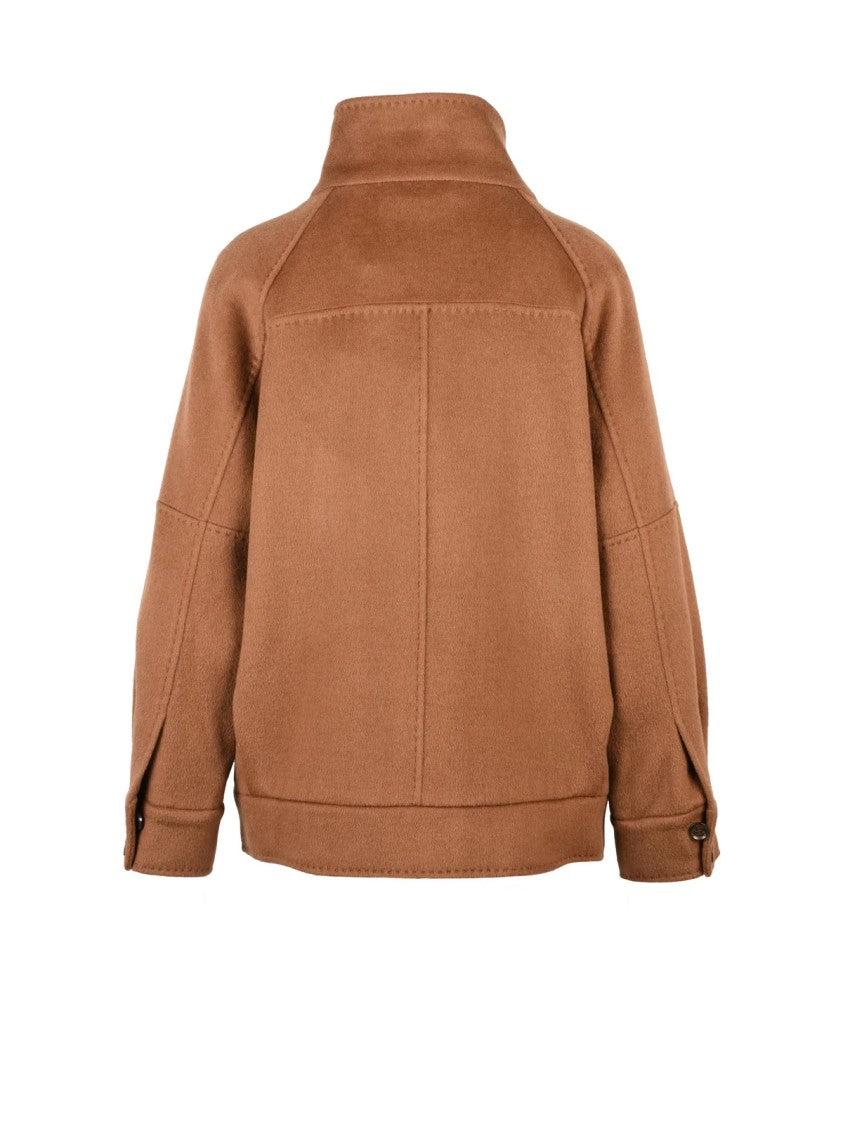Marella Brown Wool-Cashmere Rinalda Coat