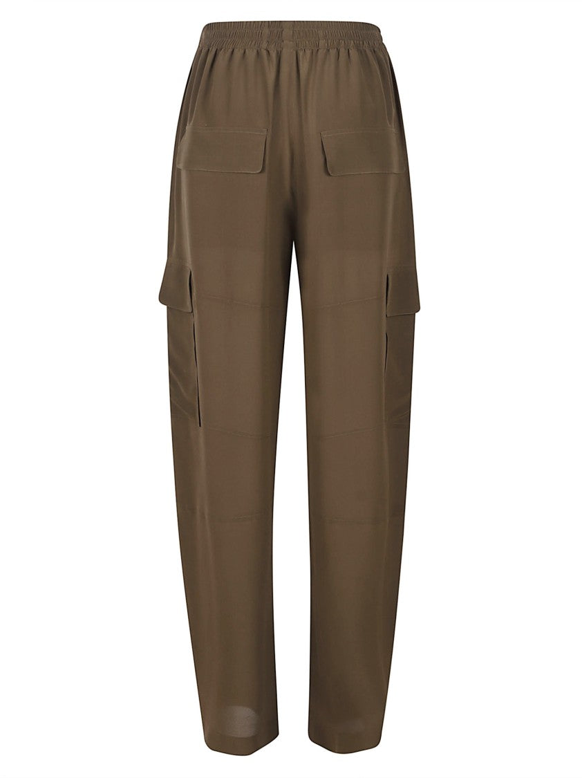Petar Petrov Fluid Cargo Pants With Relaxed Fit