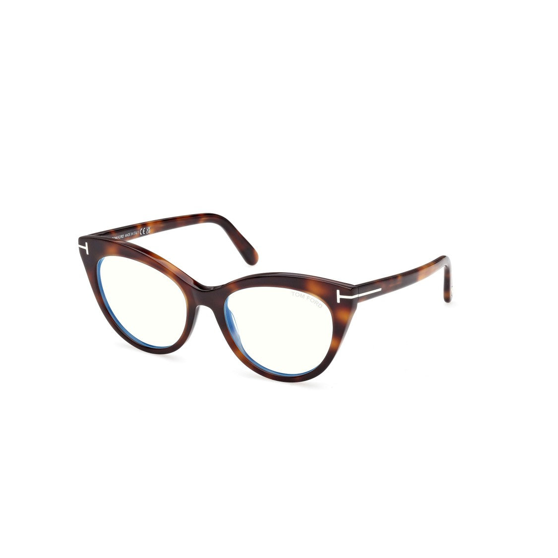 Tom Ford Ft6091-B Cat-Eye Tortoiseshell Acetate Eyeglasses