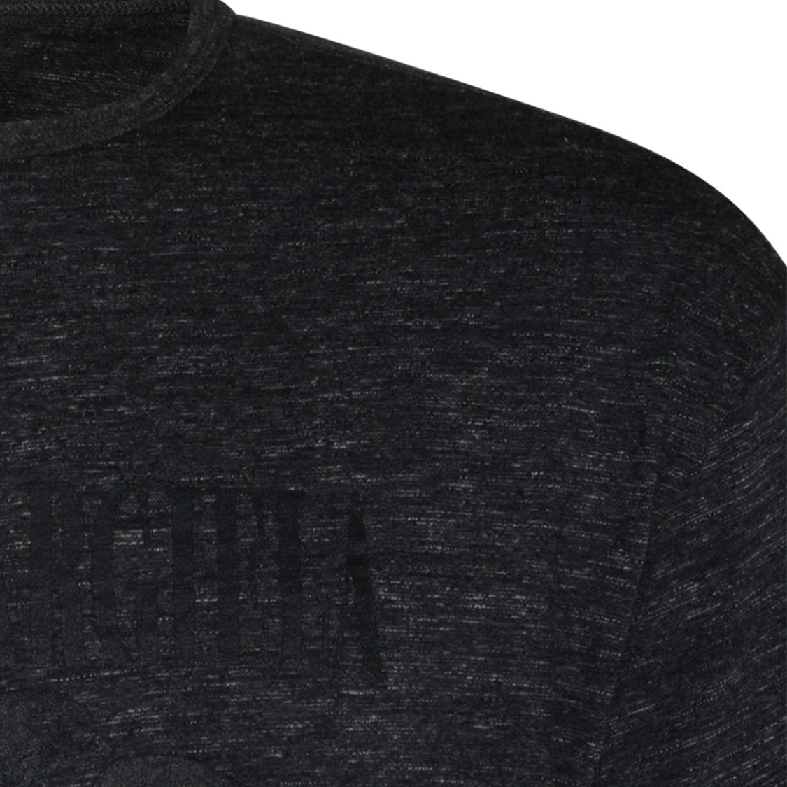 Maison Margiela Anthracite Tone-On-Tone Printed Cotton T-Shirt