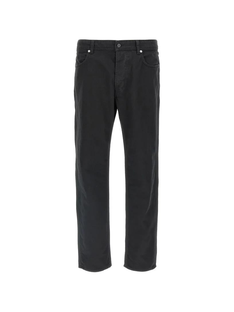 Stone Island Straight-Leg Mid-Rise Jeans With Five-Pocket Design
