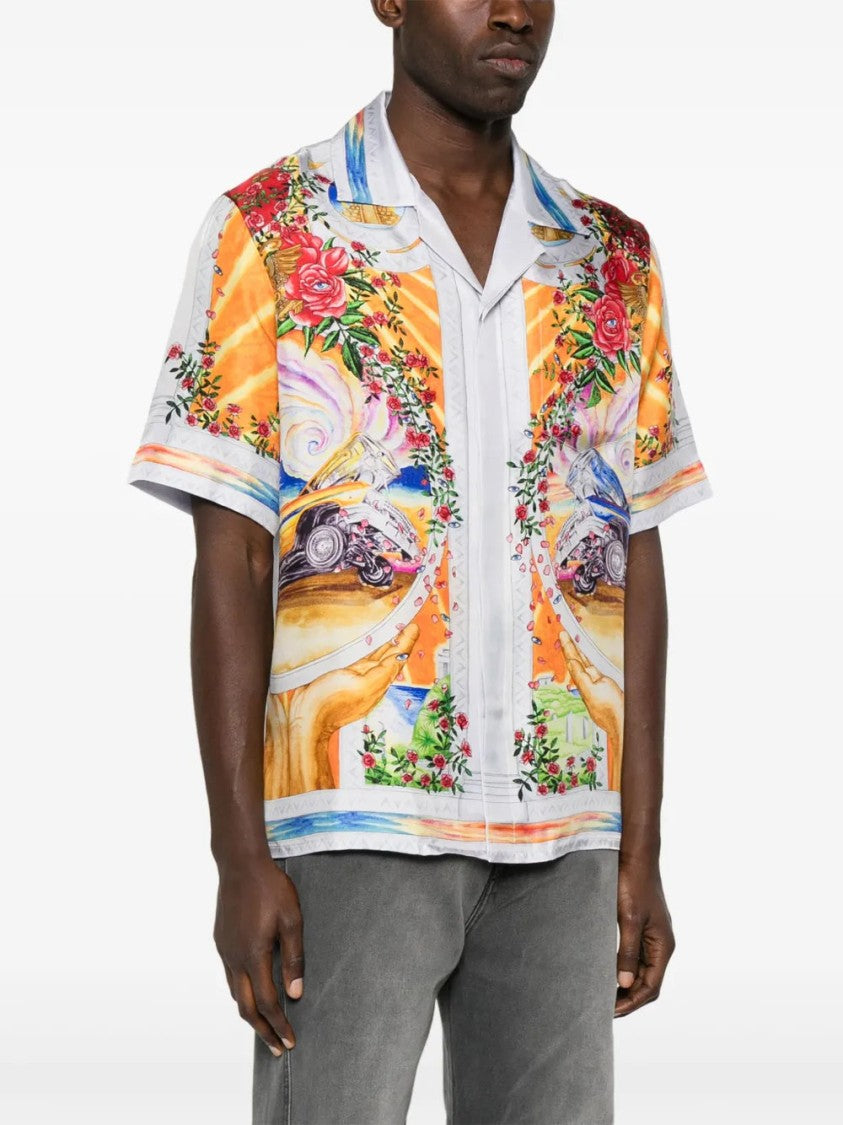 Casablanca Graphic-Print Shirt