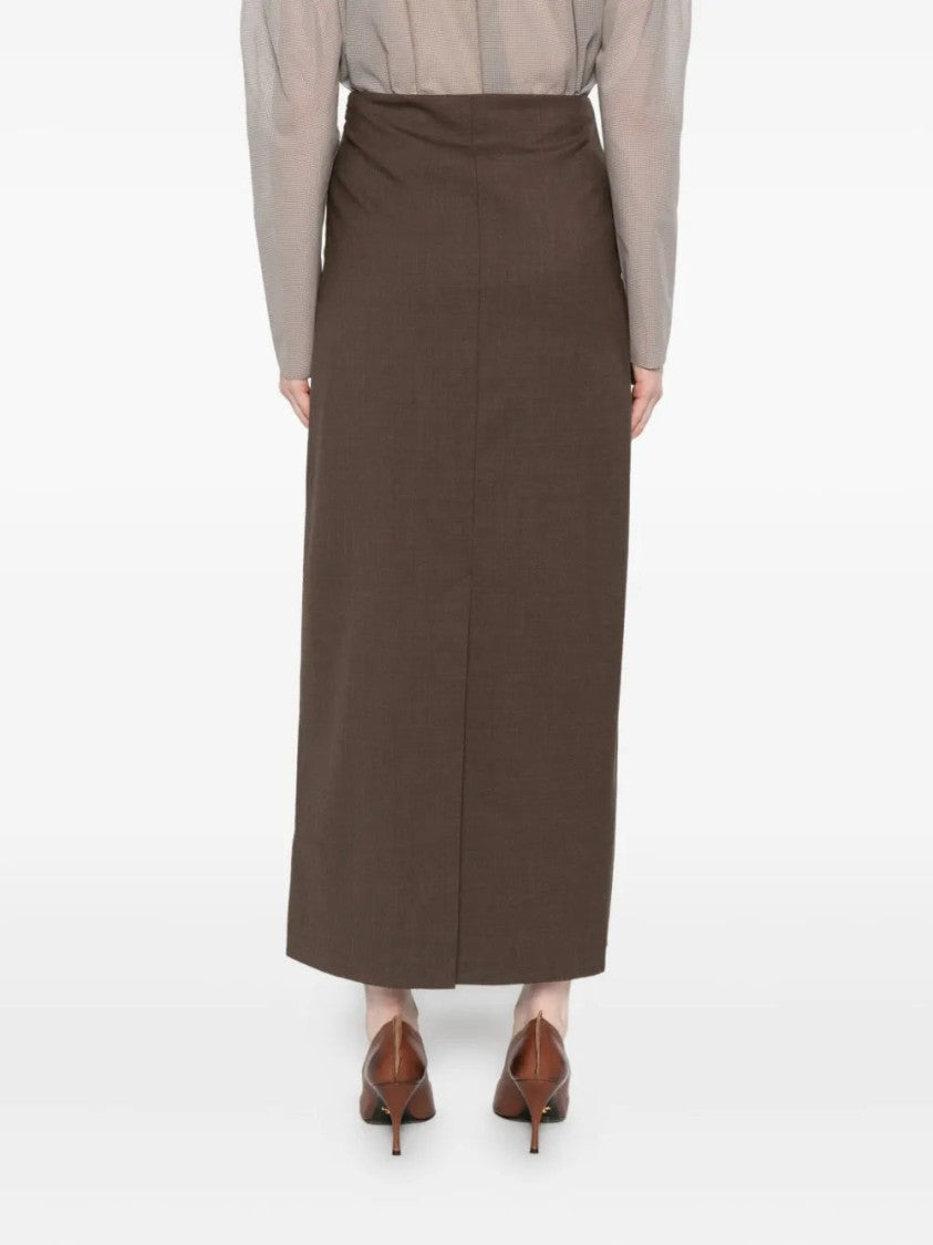 Loulou Studio Wool Maxi Skirt