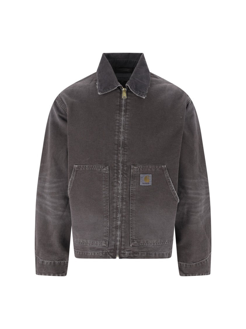 Carhartt Wip Brown Og Arcan Organic Cotton Jacket