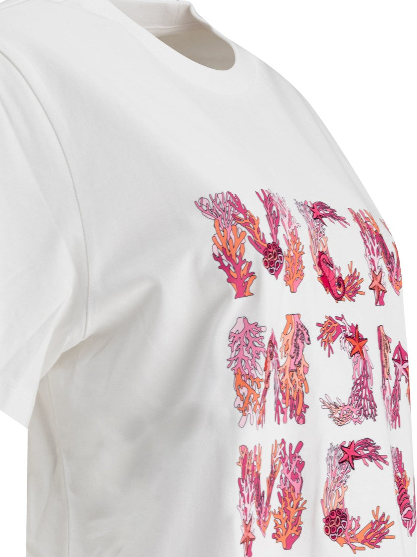 Mcm Graphic Print Mcm T-Shirt