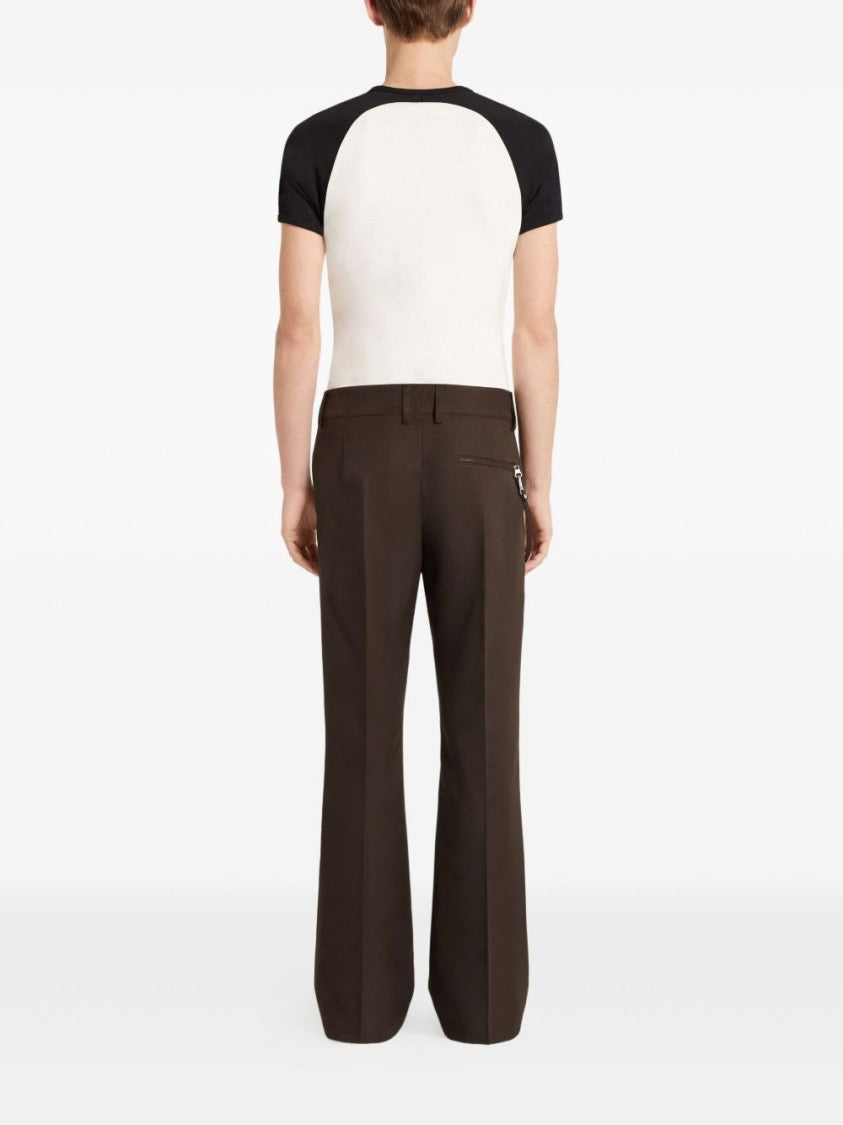 Courrèges Contrast Raglan Sleeve T-Shirt