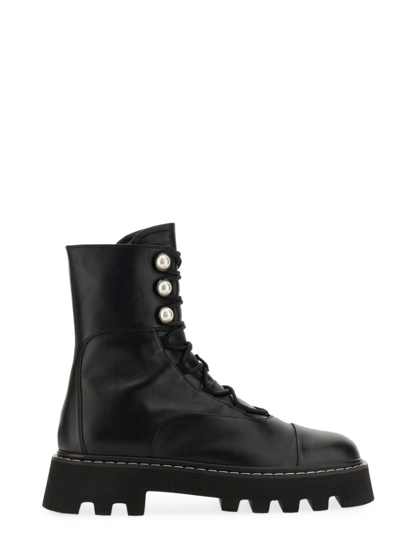 Nicholas Kirkwood "Pearlogy" Amphibious Combat Boots