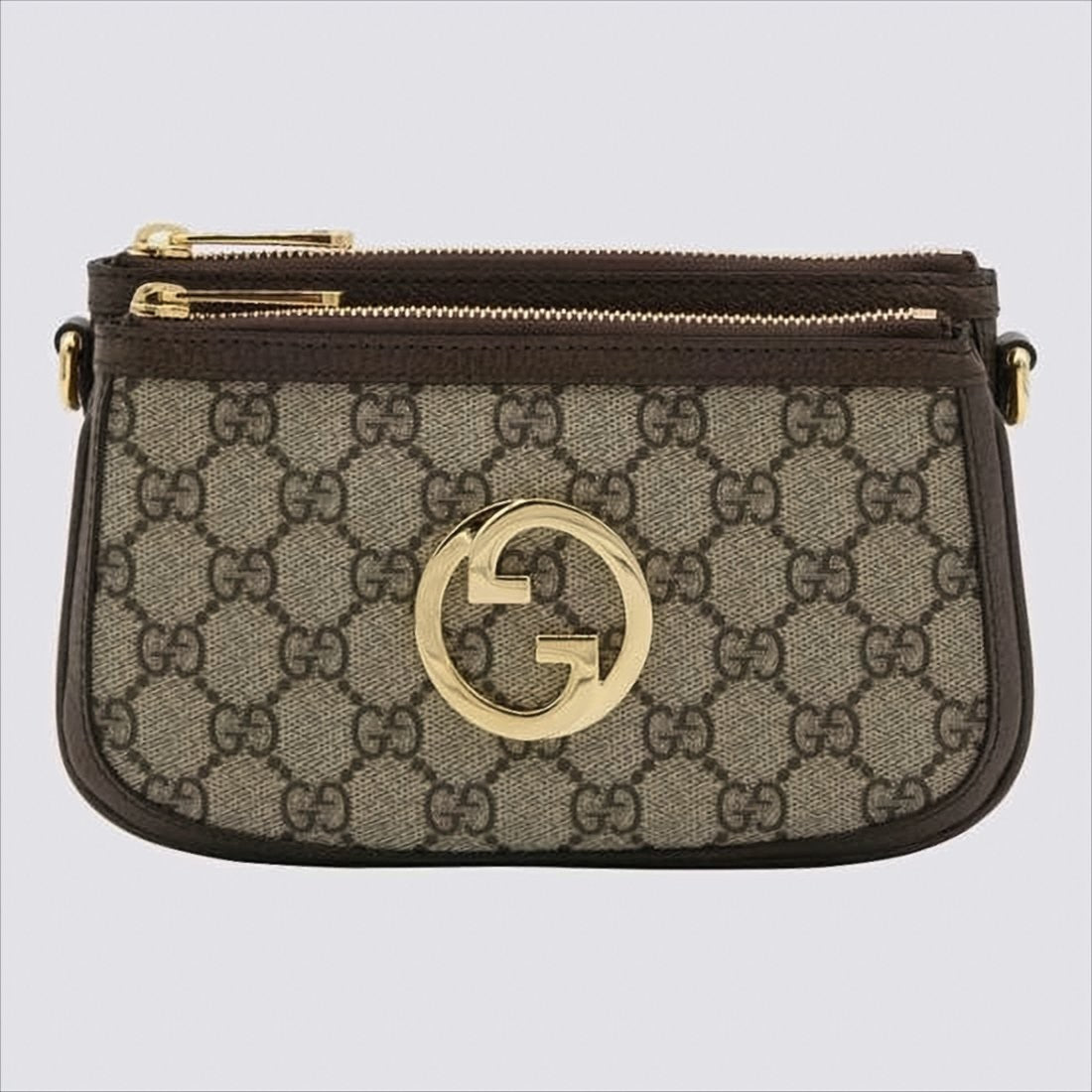 Gucci Compact Monogram Shoulder Bag