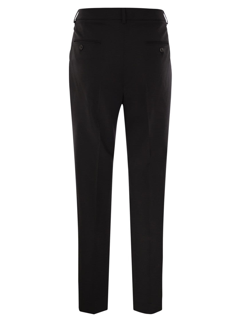 Max Mara Canon - Wool Cigarette Trousers