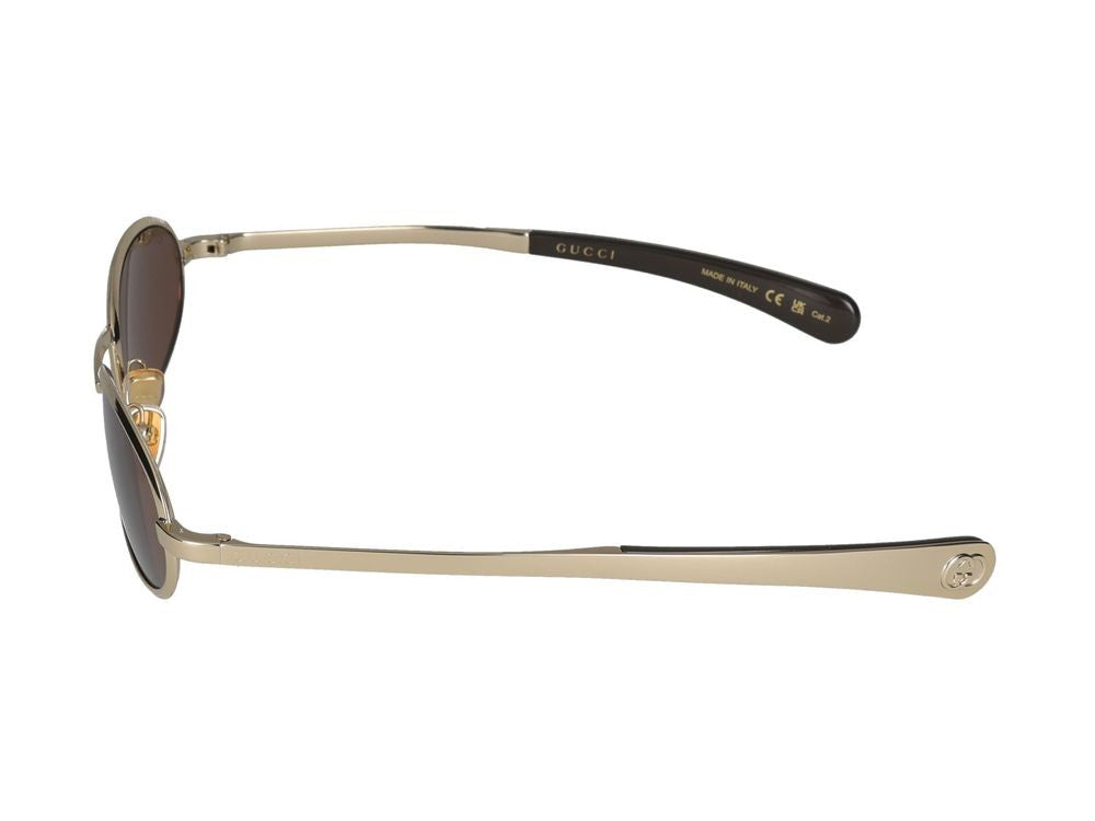 Gucci Sunglasses Gg1942s 003 Gold Gold Brown 53/21/135