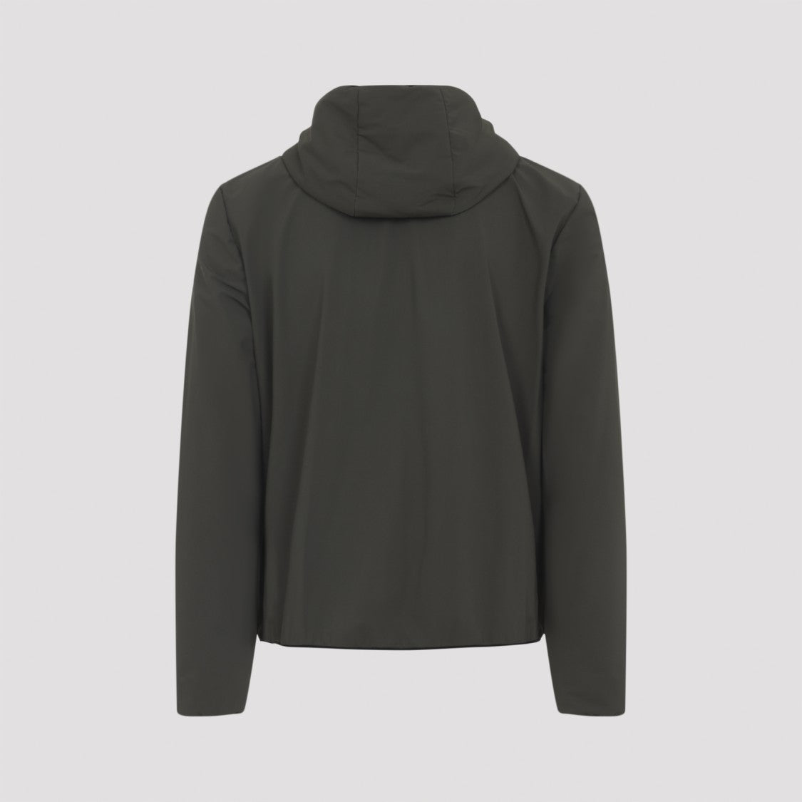 Moncler Grenoble Quilted Green Outdoor Jacket With Hood