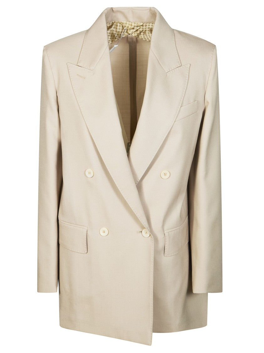 Max Mara Mitico Oversized Double Breasted Blazer