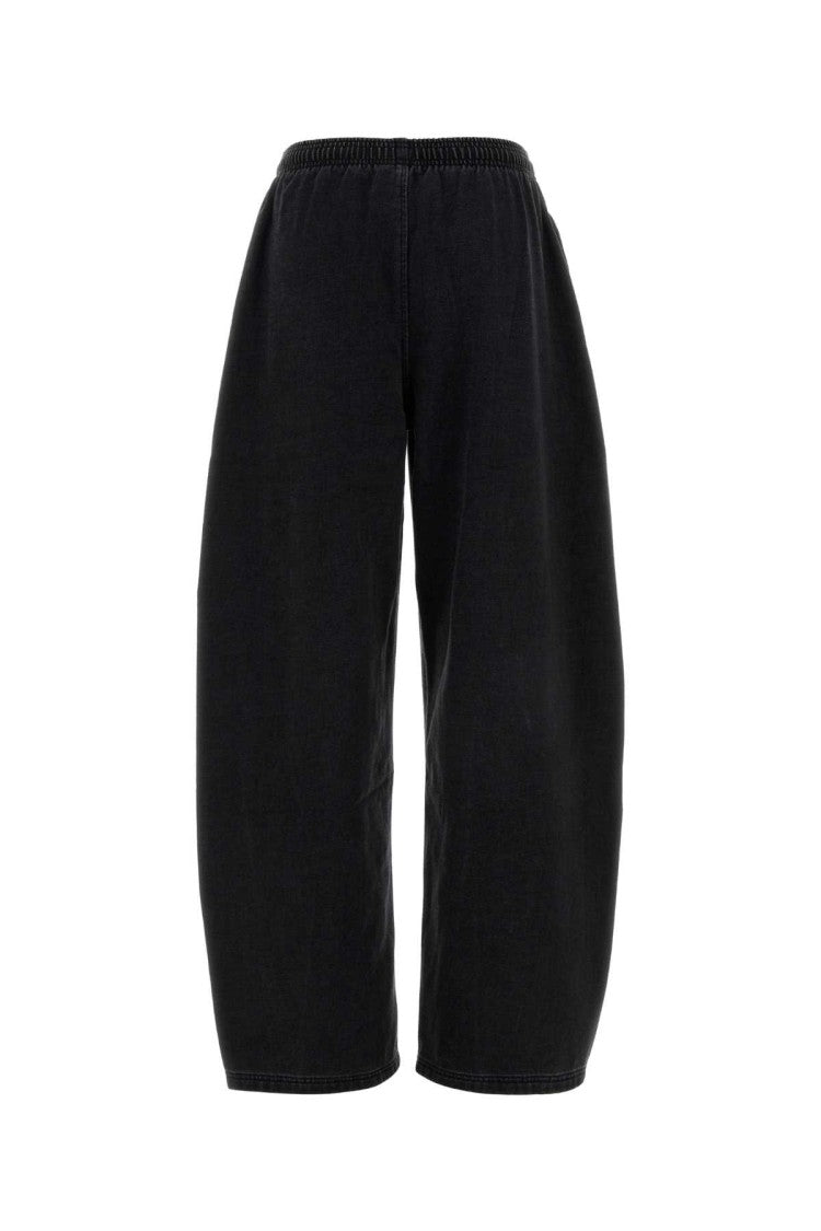 Alexander Wang Black Cotton Blend Joggers