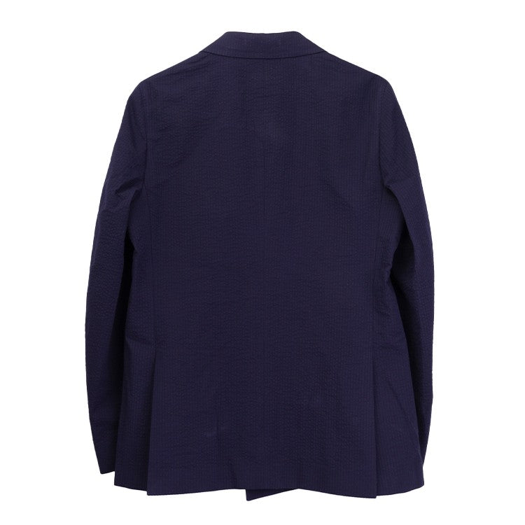 Officine Generale Double-Breasted Jacket With Notch Lapels