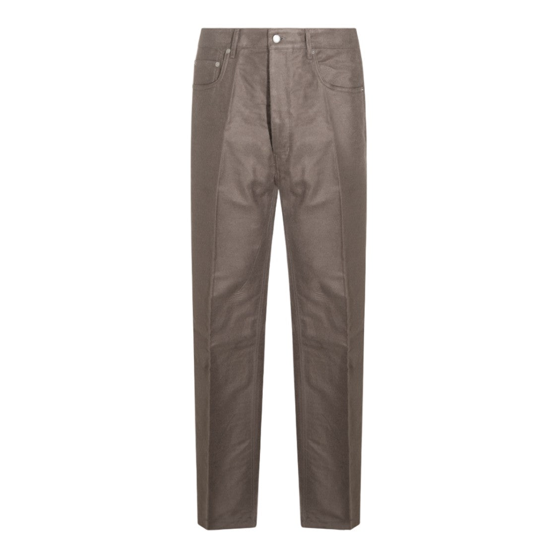 Rick Owens Straight-Leg Trousers With Textured Finish