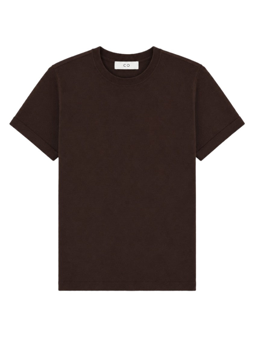 Co Boxy Fit Short-Sleeved Cashmere T-Shirt