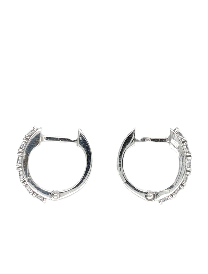 Emanuele Bicocchi Pair Zircone Clear Earring
