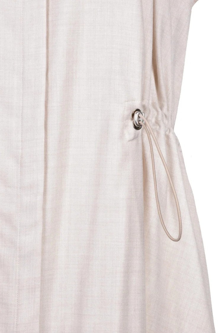 Eleventy Chemise Dress - White