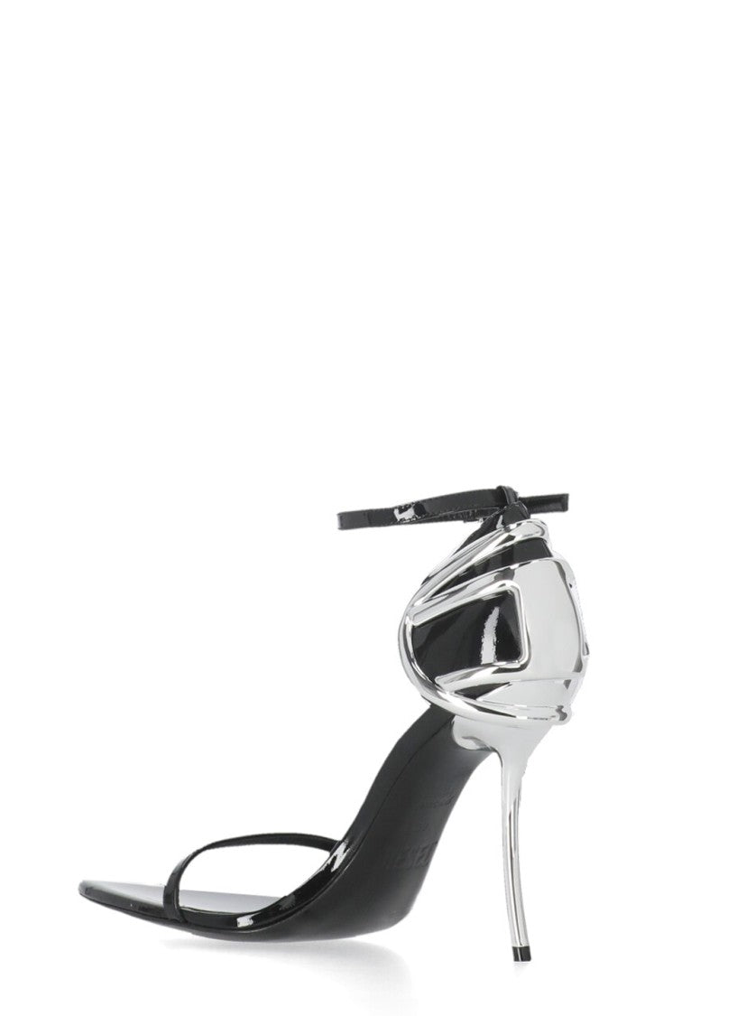Diesel D-Ten&Half Heeled Sandals