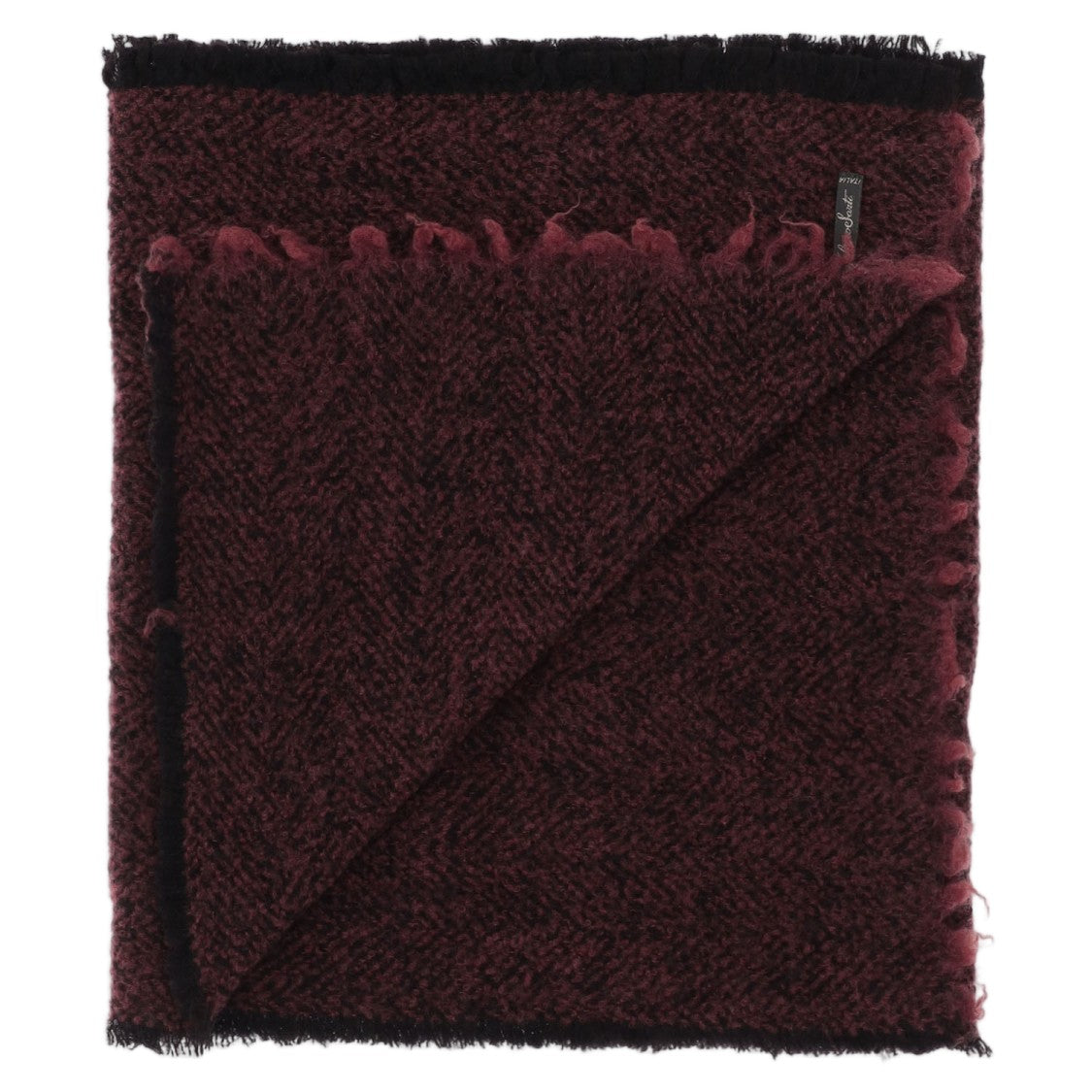 Faliero Sarti Resky Herringbone Wool-Blend Scarf