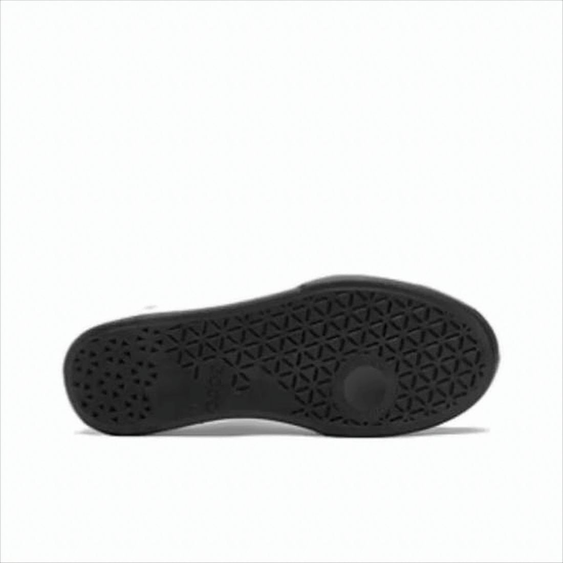 Ecco White Leather Sneakers With Black Accents
