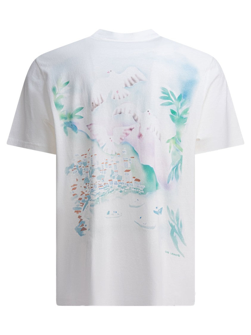Our Legacy Sea View Print  "Box" T-Shirt