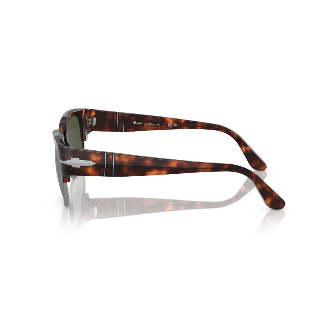 Persol 0Po3319s Classic Square Frame Tortoiseshell Sunglasses