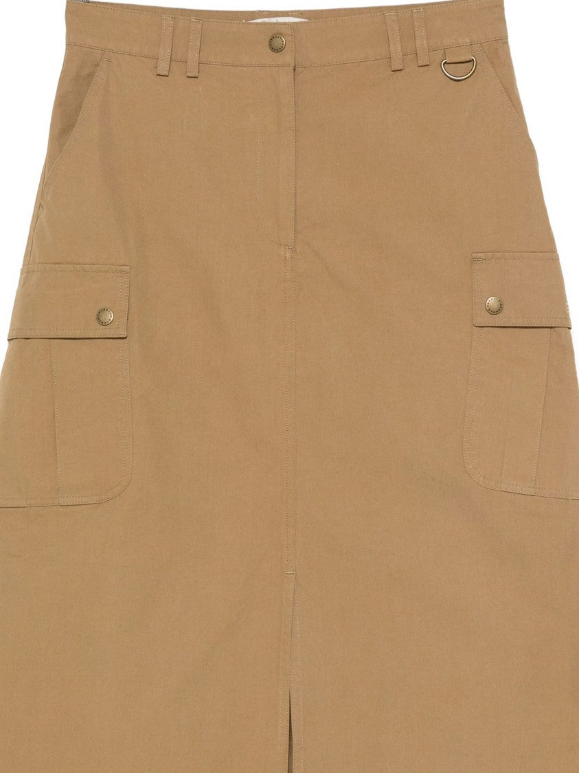 Barbour Gwen Knee-Length Cargo Skirt