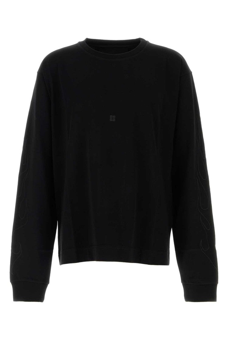 Givenchy Black Cotton T-Shirt