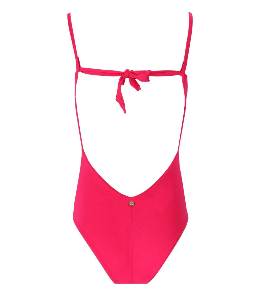 Max Mara Beachwear Cecilia Fuchsia Swimsuit