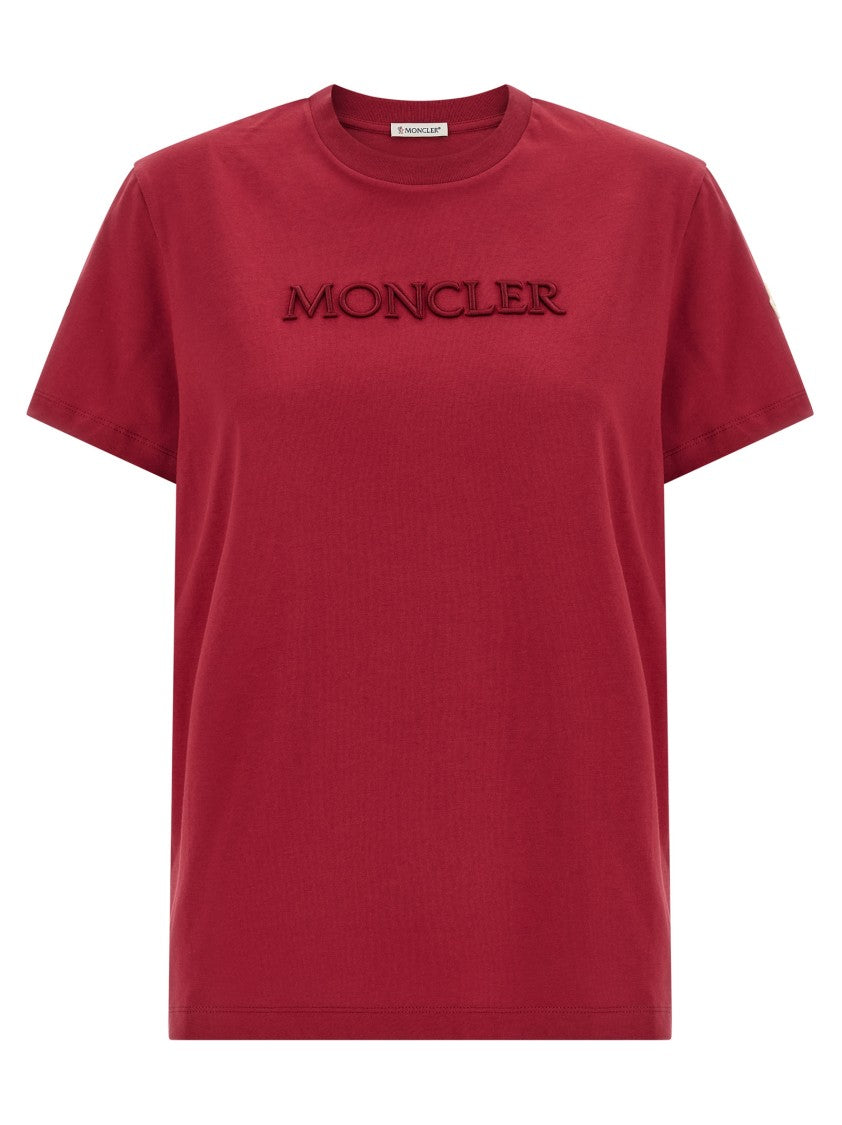 Moncler Logo Embroidery T-Shirt